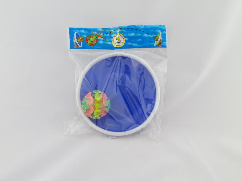 18cm无图案不带灯吸盘球锻炼孩子反应能力