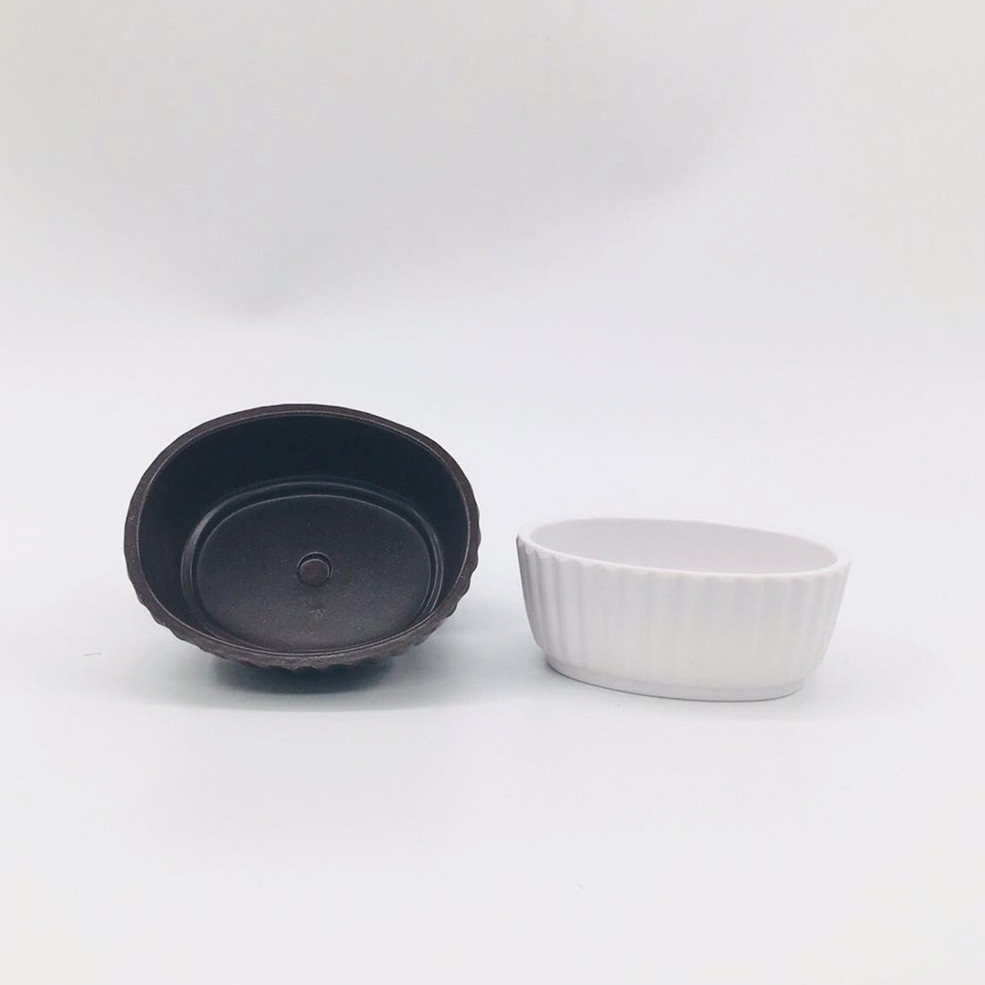 Factory direct sales of plastic flower POTS Y113 melamine flower POTS, plastic flower POTS and imitation porcelain flower POTS detail image 2