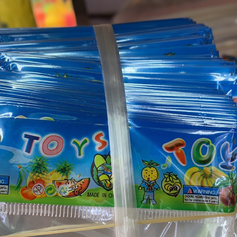 OPP袋 气球袋 玩具袋 彩色卡头袋16*23产品图