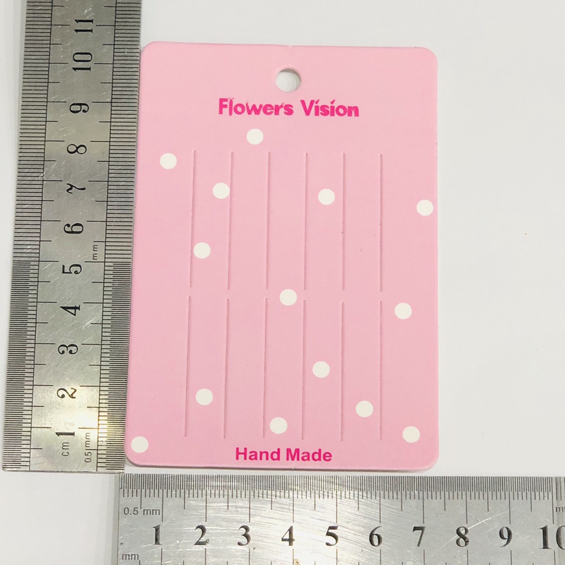 Factory direct sales of paper card accessories, customized BB hairpin cards, 7.3*10 details Picture