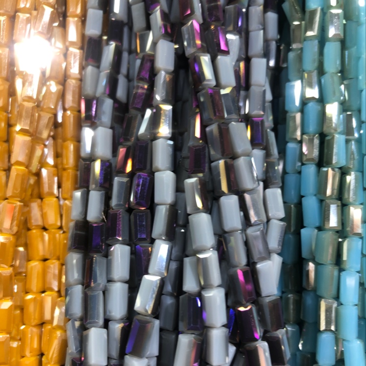 4×8长方块灰瓷镀半透明紫