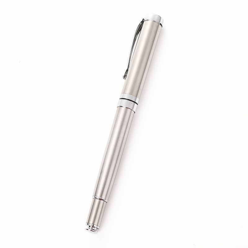 Custom-made metal men's business high-end replaceable pen reflow black ballpoint pen signature and signature pen details Picture