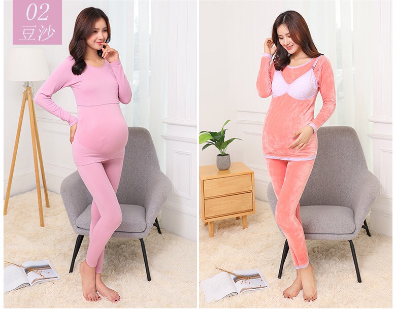 Pregnancy And Breastfeeding Bra Set Specification drawing
