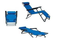 Outdoor 153 dual-purpose chair, lounge chair, midday rest chair, nap bed, sleeping chair, lazy person's leisure chair, folding chair Item Picture