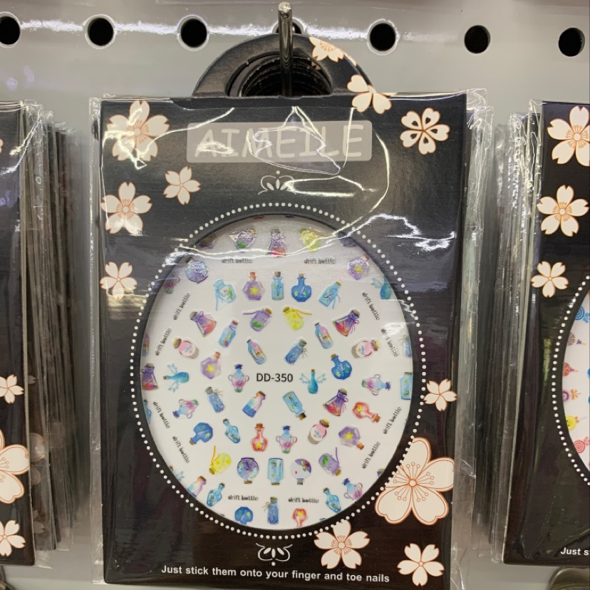 Perfume bottle nail polish