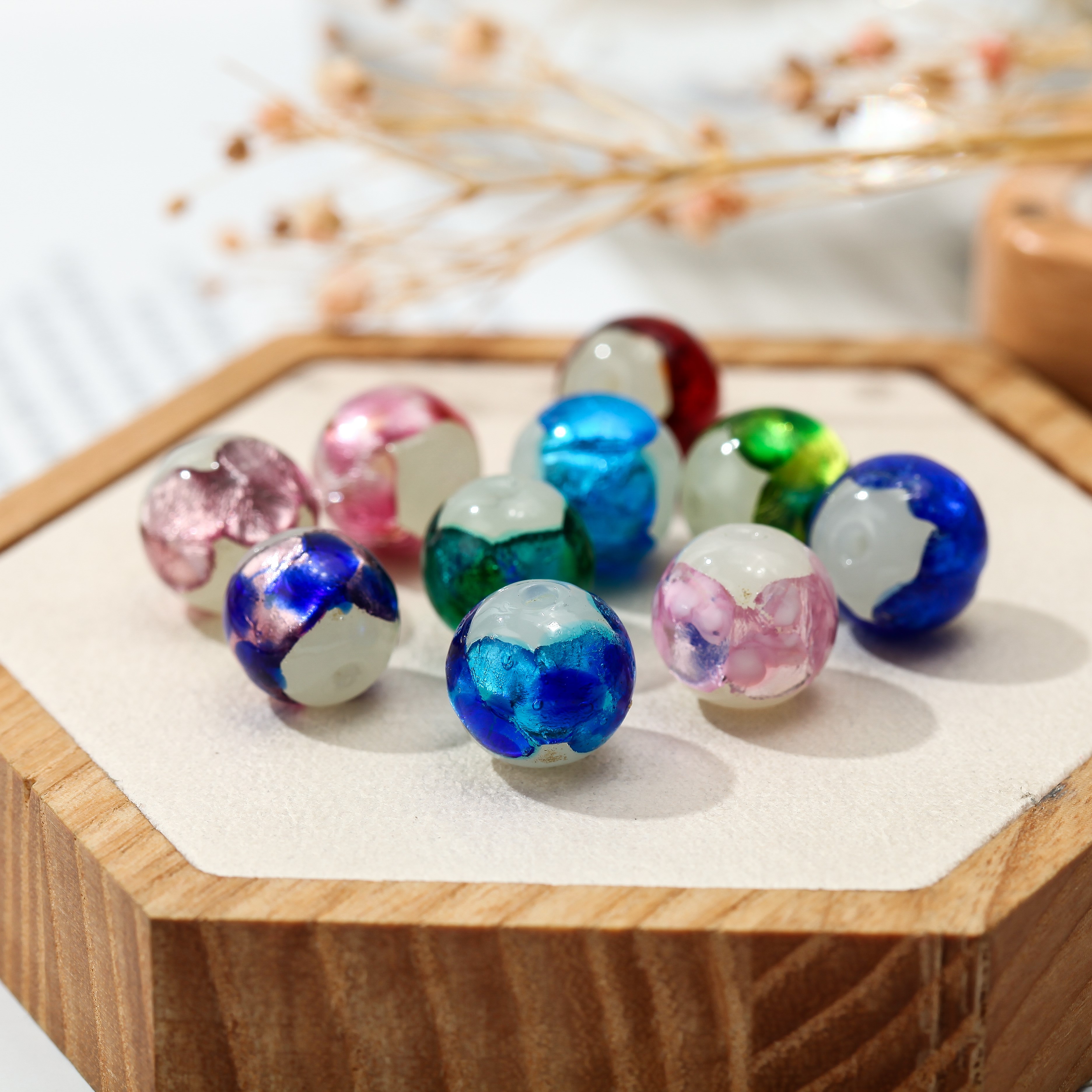 Días de azulejo japonés color dot azulejo bead antigua técnica artesanal perlas sueltas DIY pulsera accesorios fábrica al por mayor detail image 14