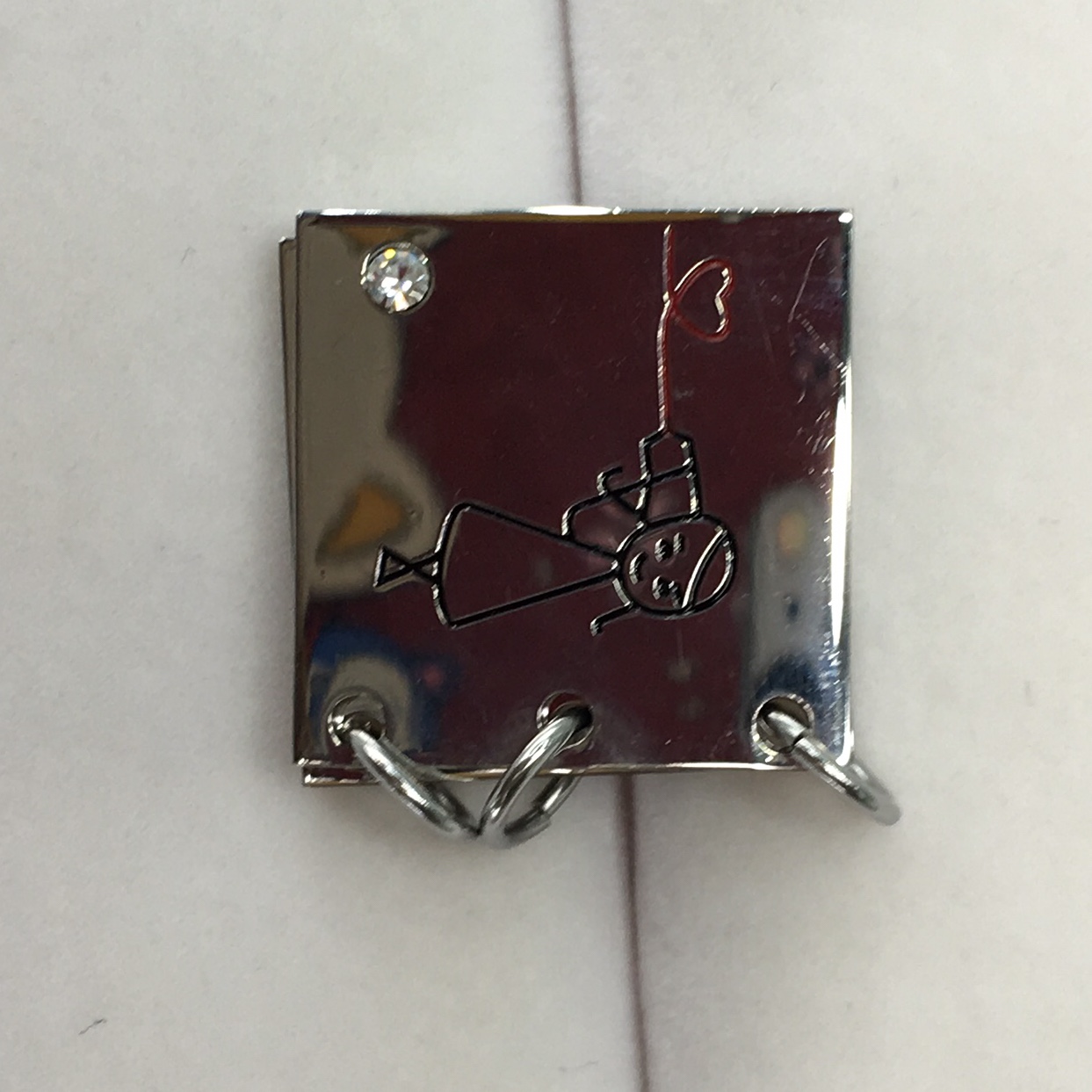 Little book little girl love pendant