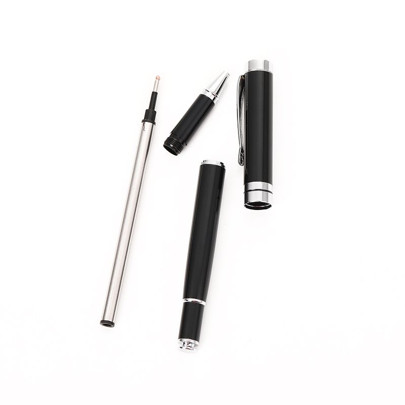 Custom-made metal men's business high-end replaceable pen reflow black ballpoint pen signature and signature pen Application Scenario