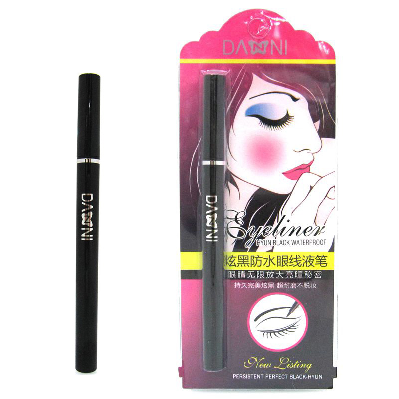 Yiwu's high-quality Xuanhei waterproof eyeliner liquid pen is waterproof, sweat-proof and does not smudge detail image 1