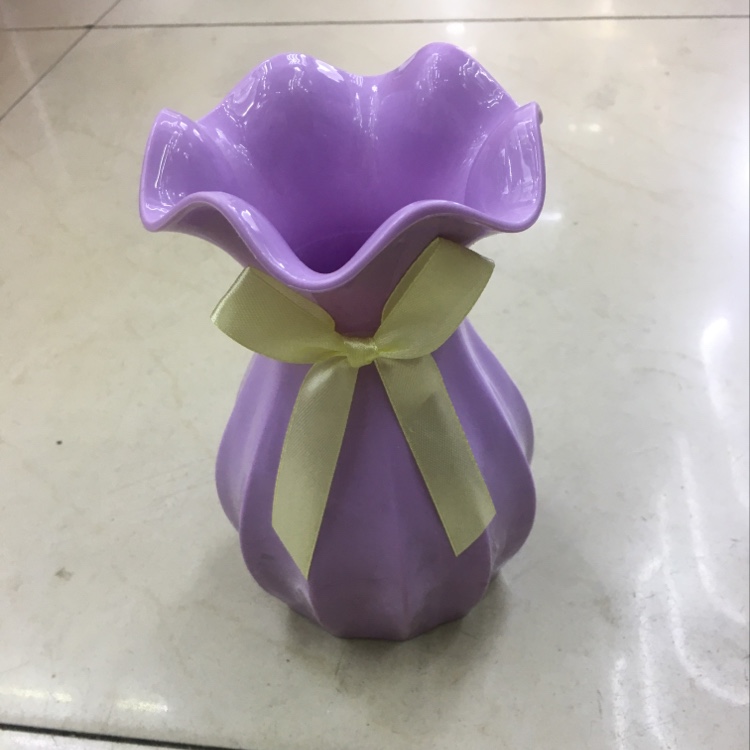花朵口花盆陶瓷1图