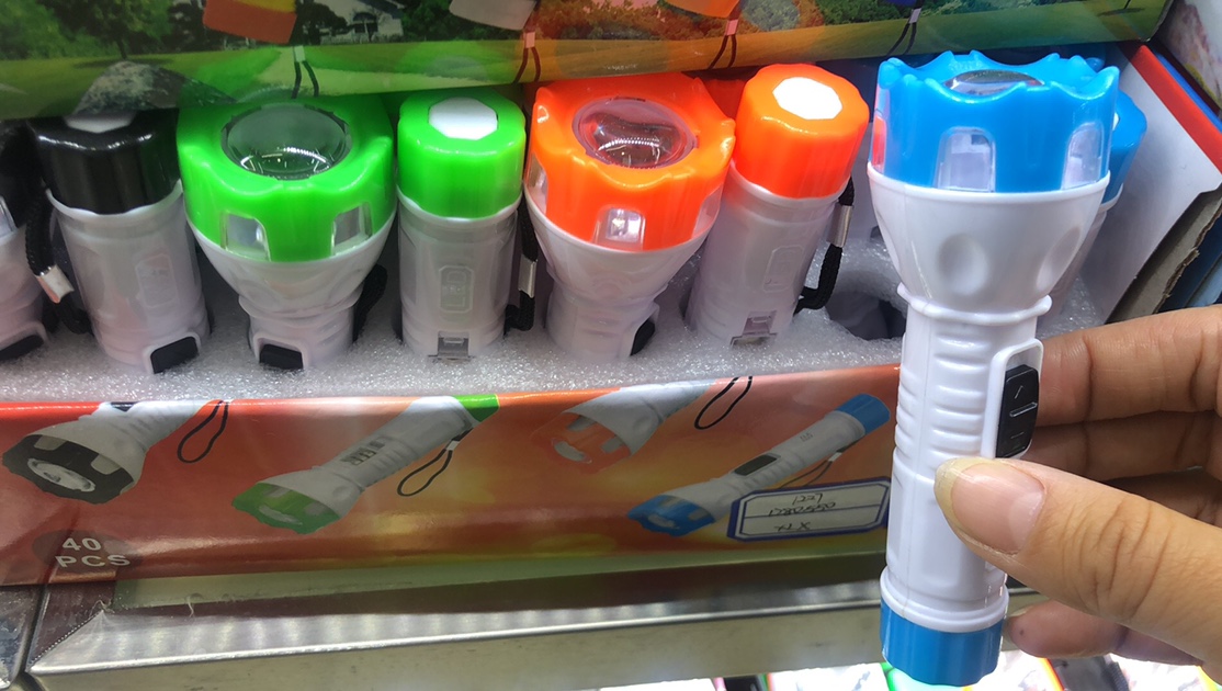 Small Plastic Flashlight
