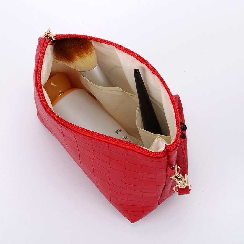 欧美热销布鲁斯眼睛化妆包厂家直销PU化妆袋卡通手拿包细节图