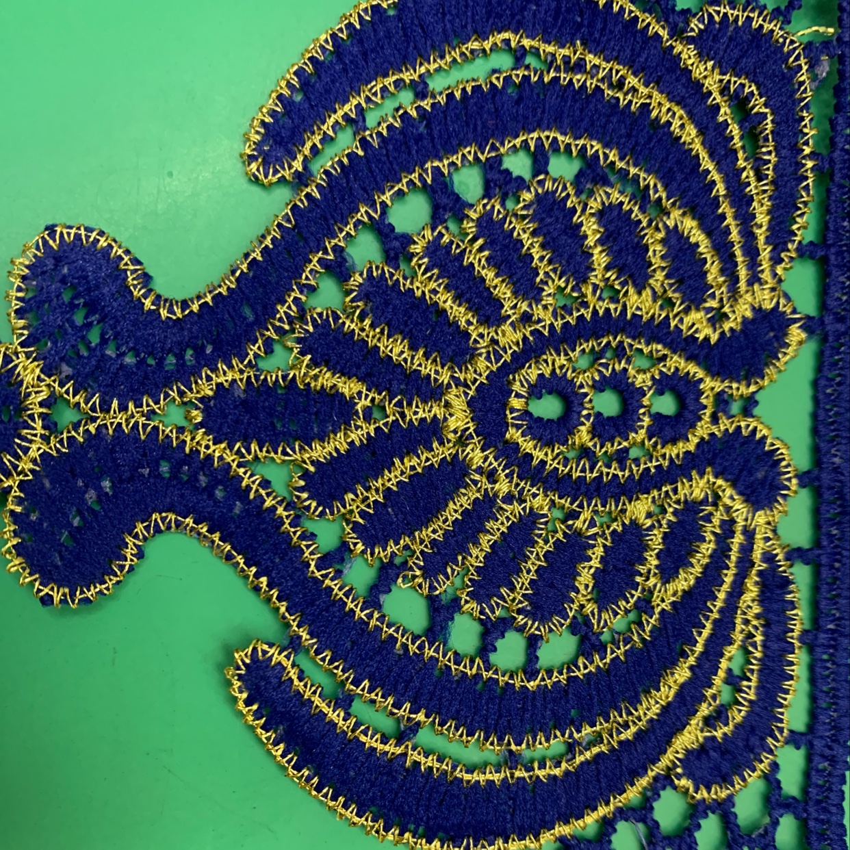 a89 Baolan milk thread with gold thread details Picture