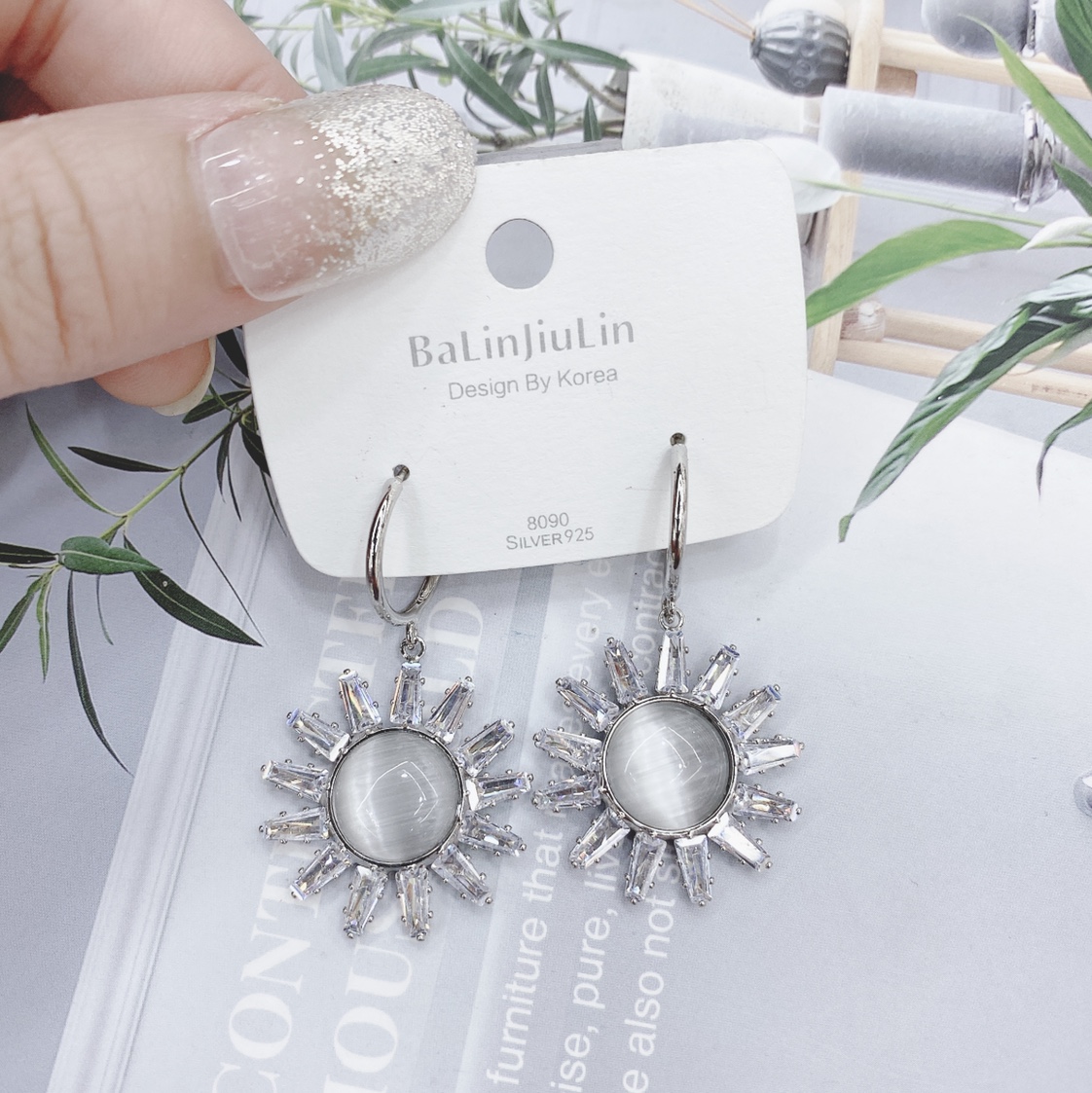 Sunflower earrings are popular for young girls