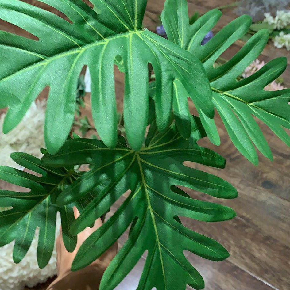 仿真花把束春雨叶 假草叶插花植物墙造景装饰植物
