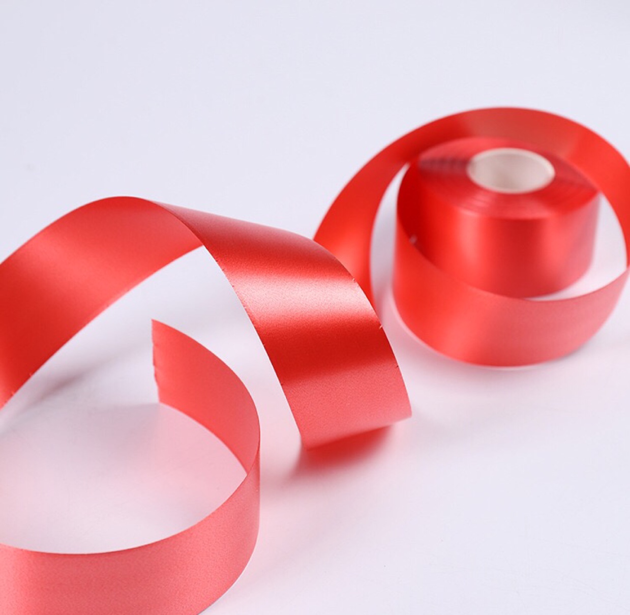 3.2cm30米素色彩带细节图