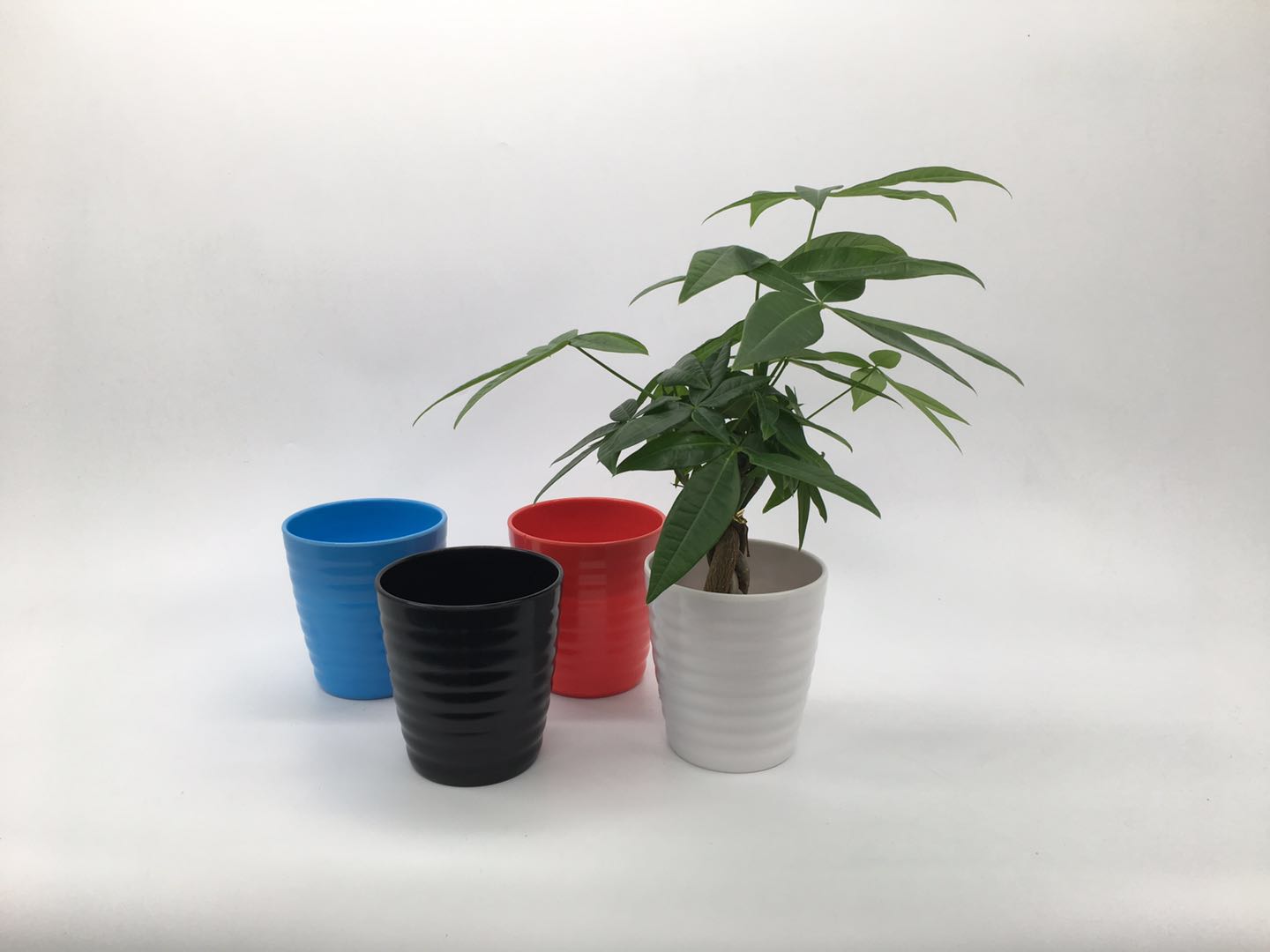 Factory direct sales of plastic flower POTS Y35 melamine flower POTS, plastic flower POTS and imitation porcelain flower POTS detail image 1