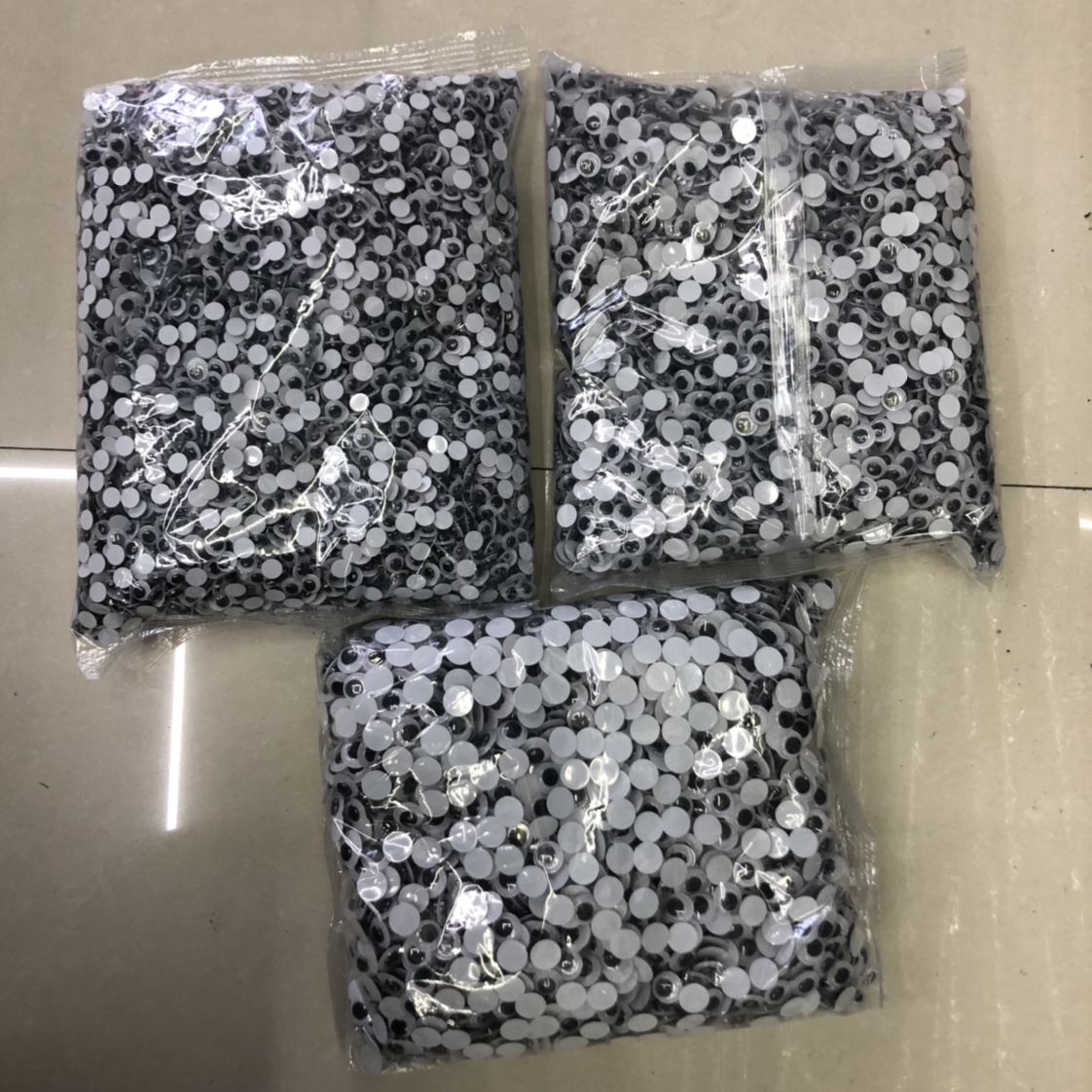 塑料黑白活动眼