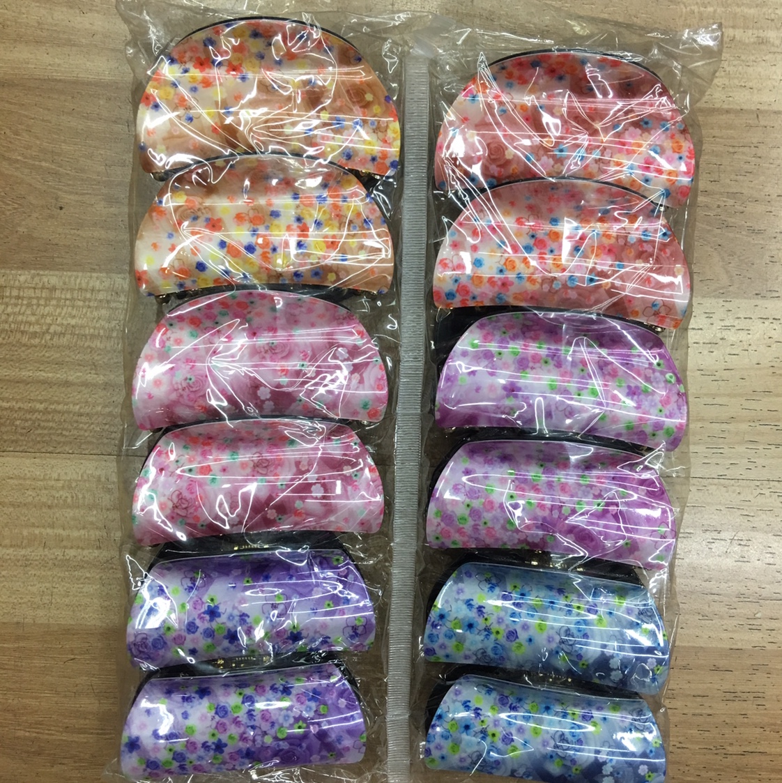 亚克力半圆大中爪（珠光小梅桂花板）