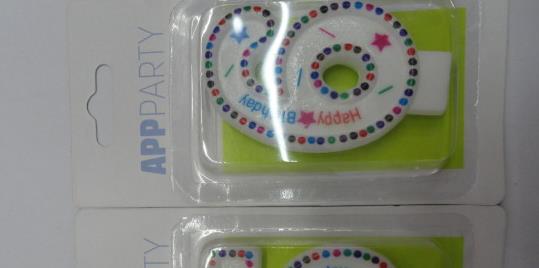 Happybirthday Circle Candles Birthday Candles Item Picture