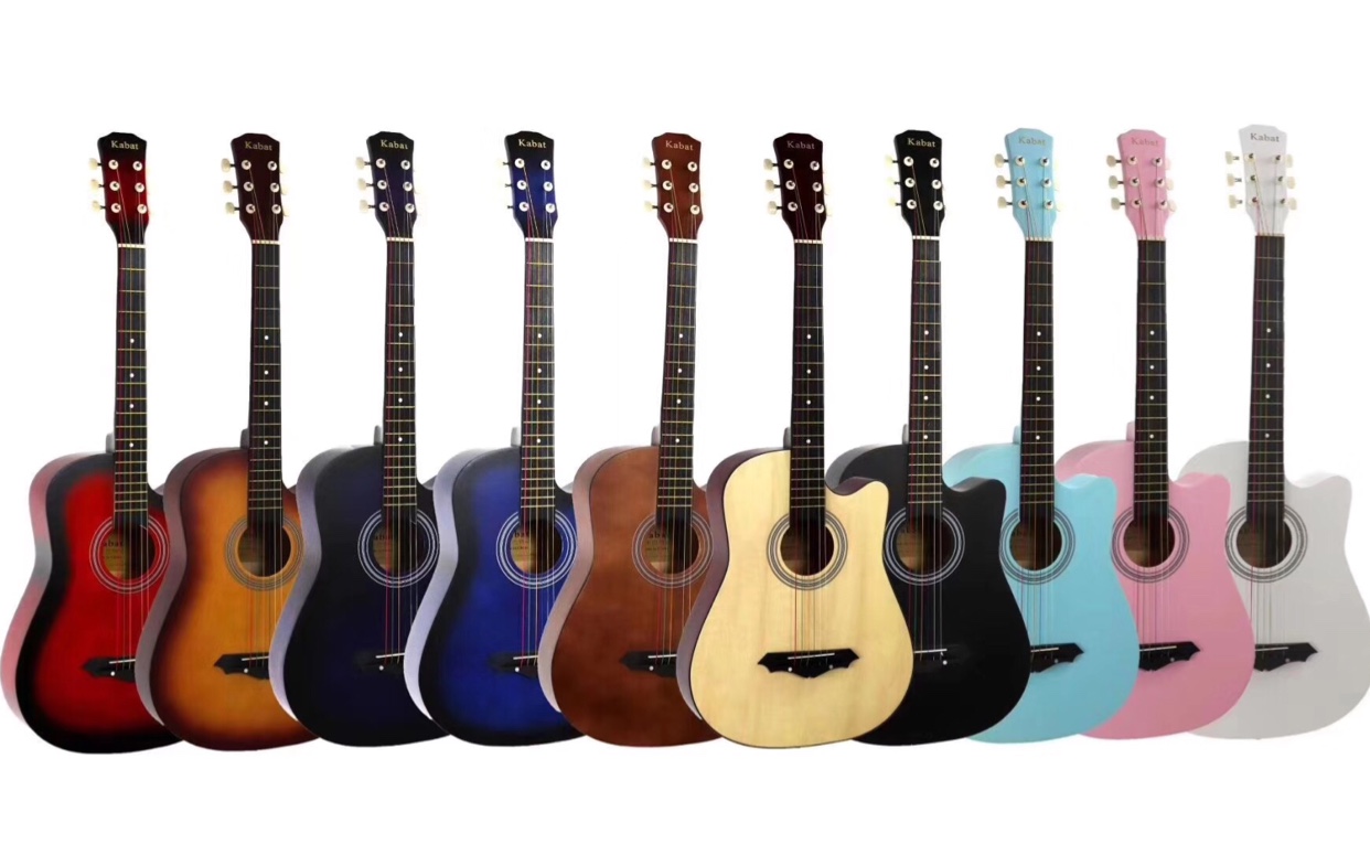 38寸练习琴木吉他