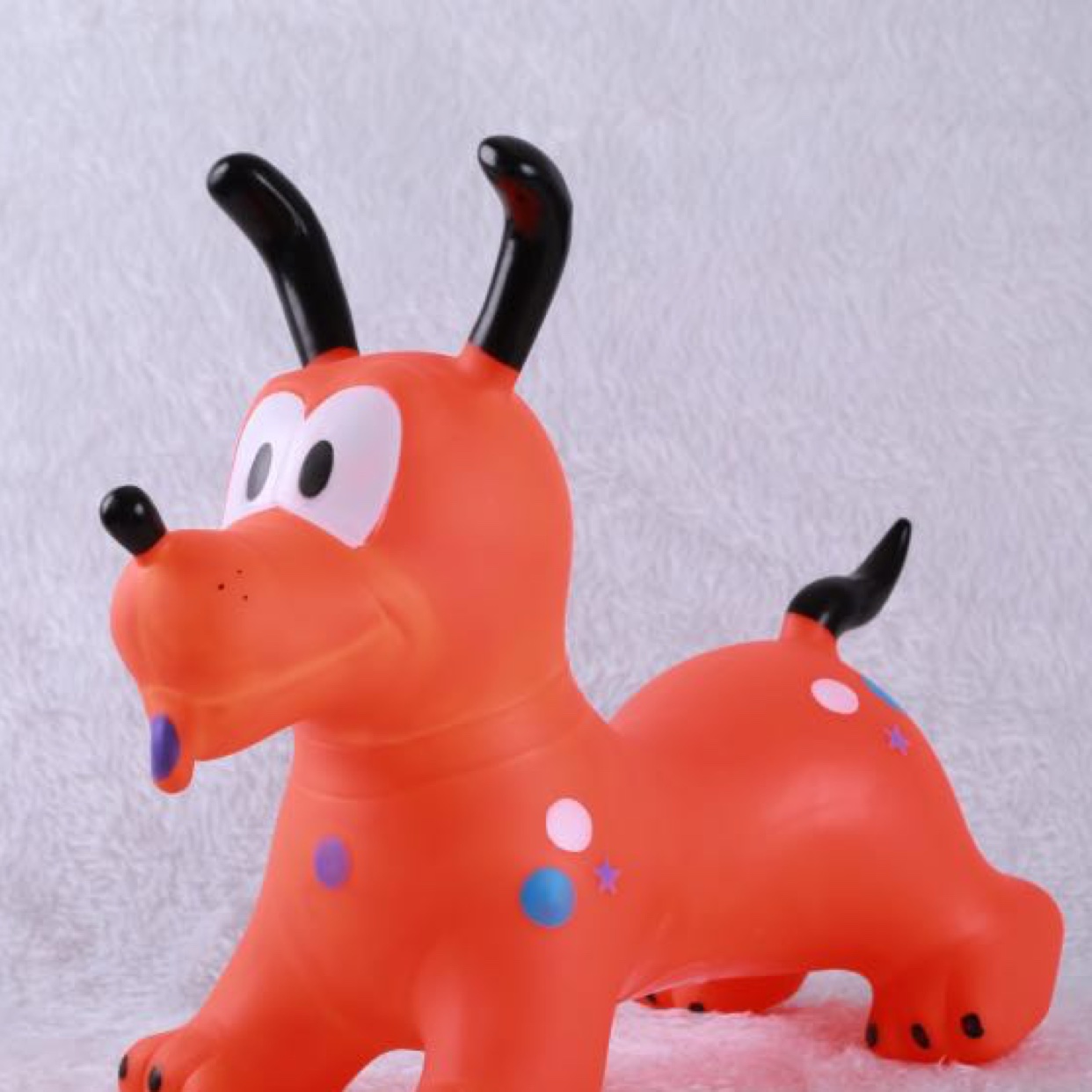 特大防爆加厚环保充气跳跳动物新款狗狗跳跳马细节图