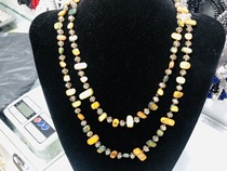Shells tied in a necklace
