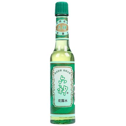 95ml Liushen Flower Water, in a classic old-fashioned glass bottle, is refreshing and invigorating. It can relieve heat rash, itching, summer heat and eliminate odors