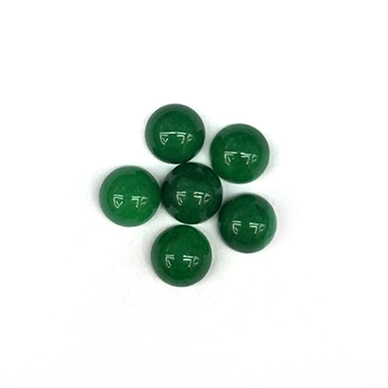 DIY跨境天然石半圆形戒面包珠裸石半成品平底贴片镶嵌饰品配件详情图19