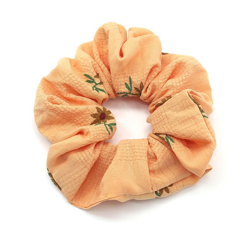 Summer flowers ~ Sweet fabric hair tie, French Daisy hair band, headband, girlish large intestine circle floral hair accessory details Picture