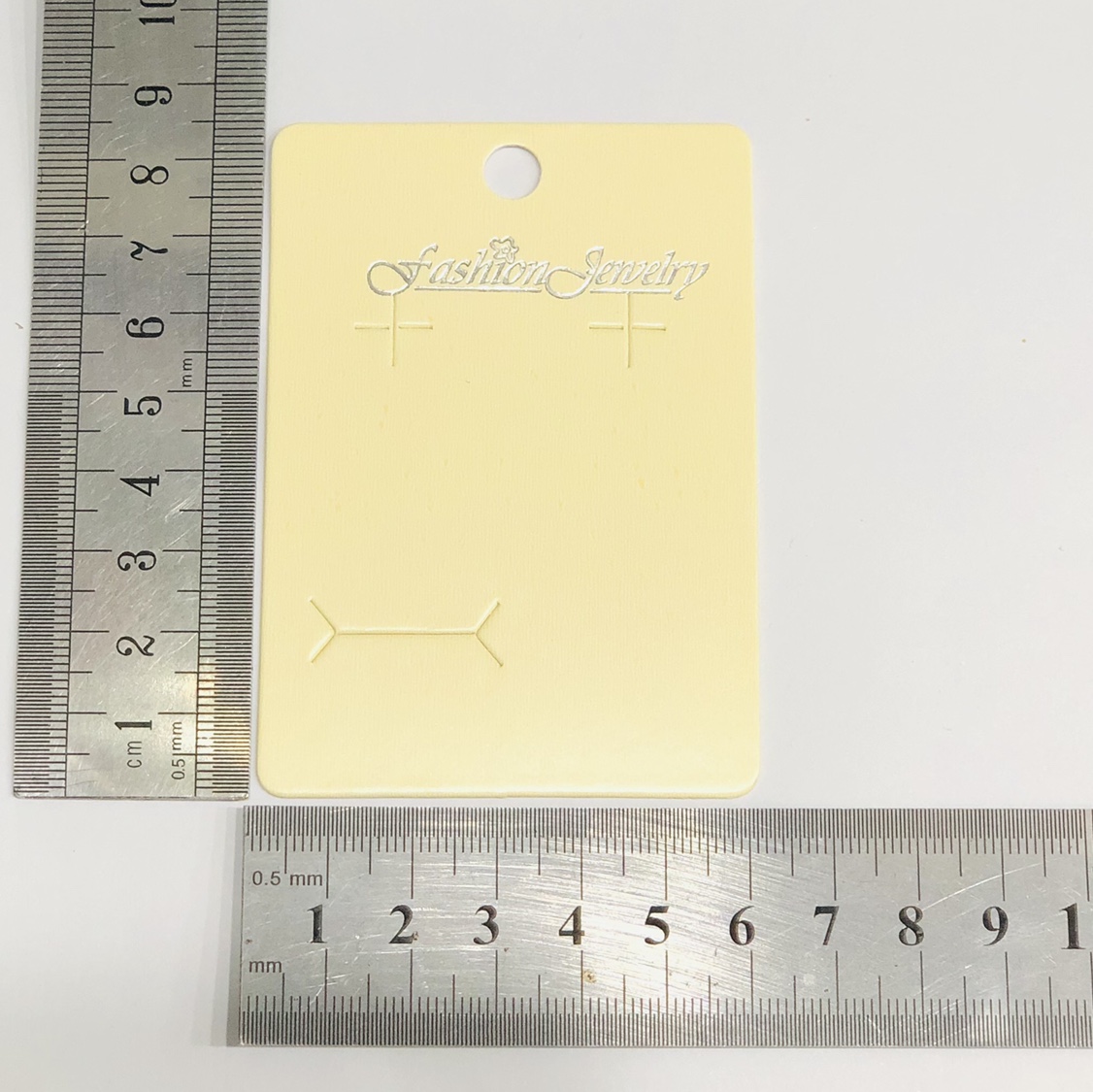Factory direct sales of paper card jewelry packaging, customized earring cards 6*8.5 details Picture