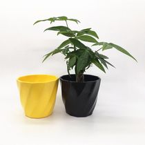 Factory direct plastic flowerpot Y18 melamine flowerpot Plastic flowerpot imitation porcelain flowerpot