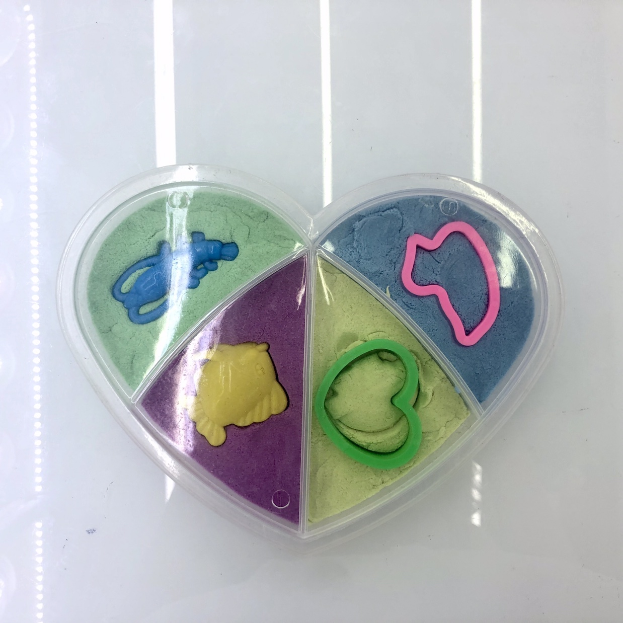 Love four-color toy sand magic sand space sand thumbnail