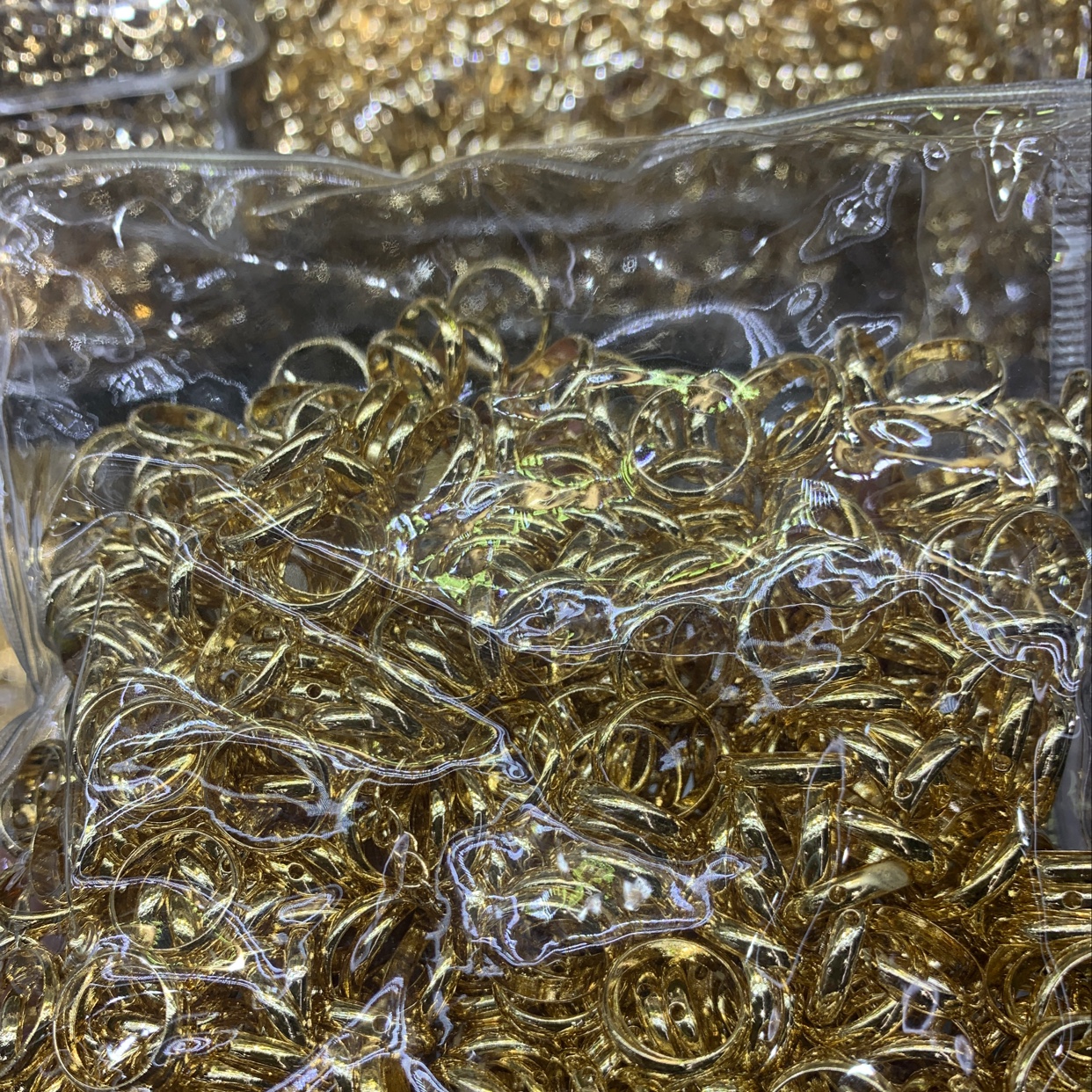 Beaded double-hole copper accessory, Jia Shi jewelry chain accessory A213-47141111