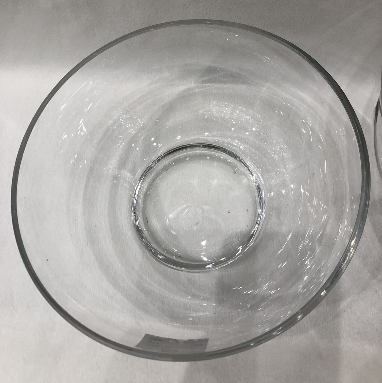 简约风水果盘家居用品客厅卧室餐厅玻璃水果盘细节图