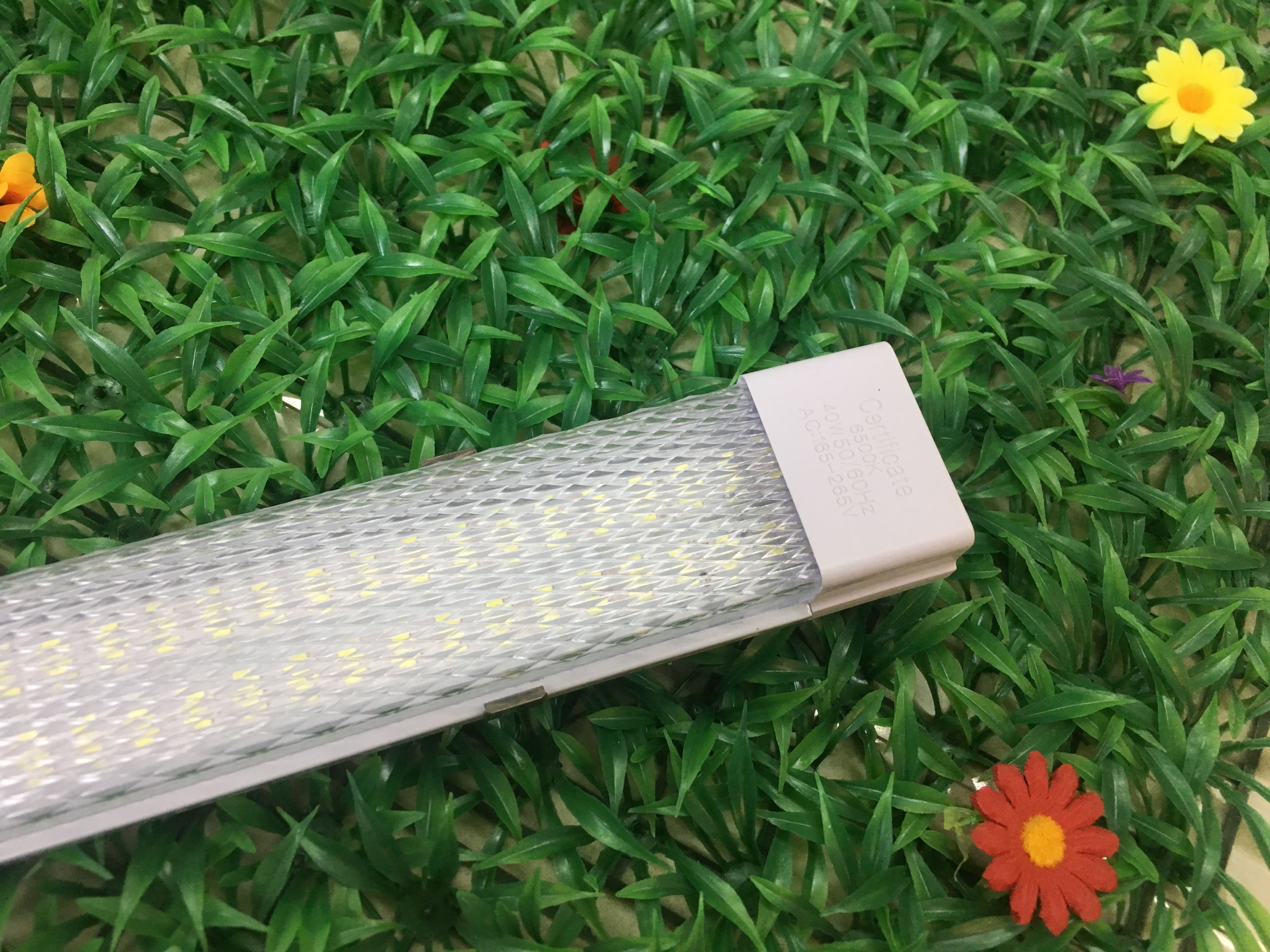 Led Three Anti-Purification Light 1.2M 40W Super Bright Integrated Support Light Dust-Proof Strip Lamp Embossed Cover