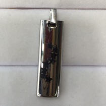 Stainless steel strip pentagram ⭐ ️ pendant
