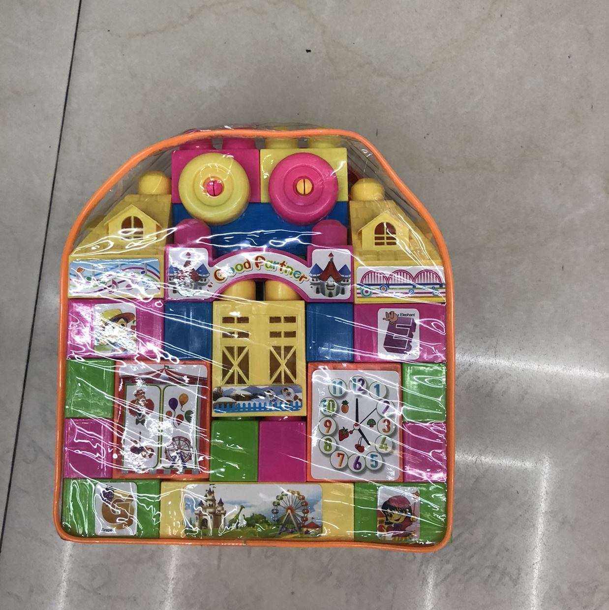 儿童益智积木塑料玩具