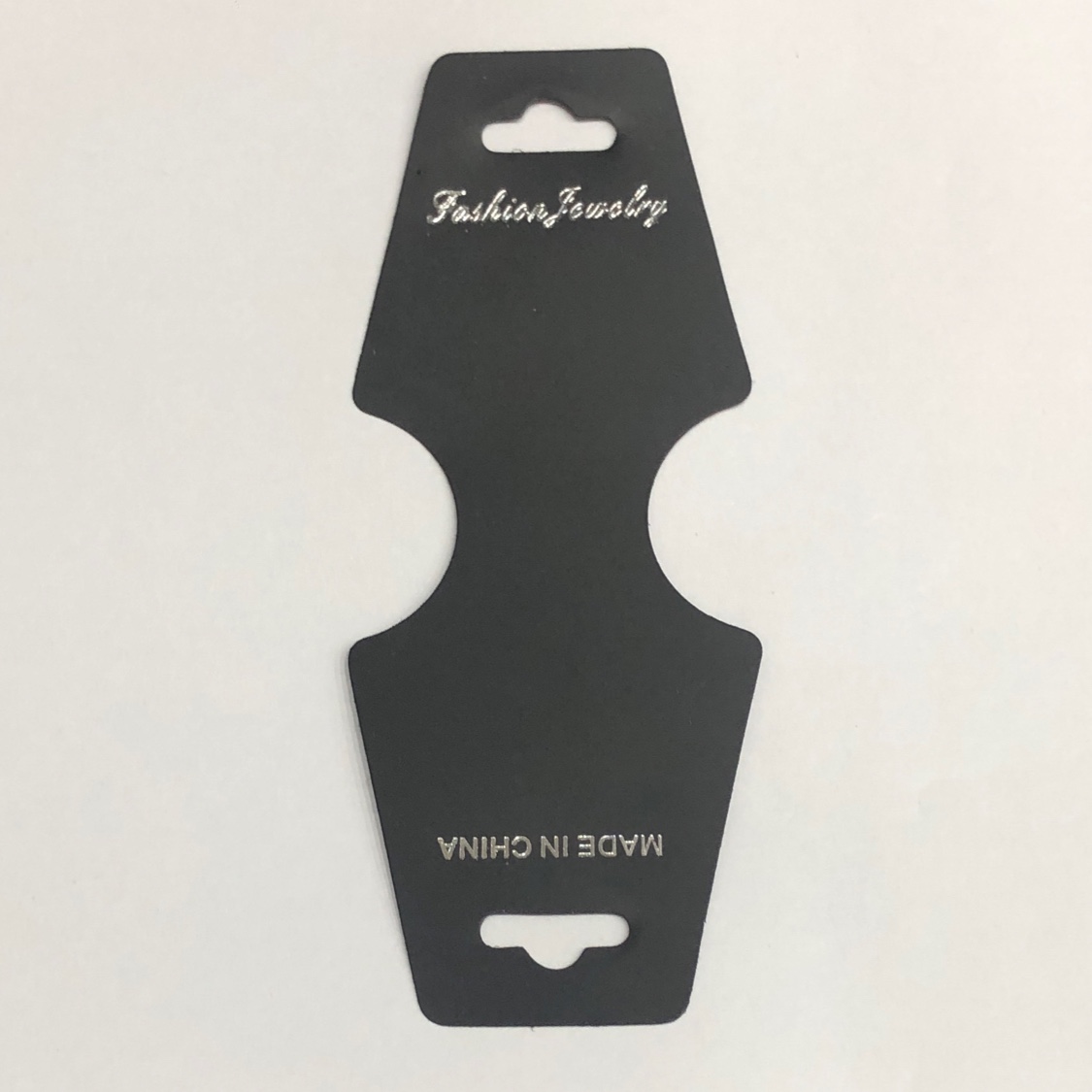 Manufacturers direct plastic sheet card jewelry packaging custom black PP folding card 5*12.5 thumbnail