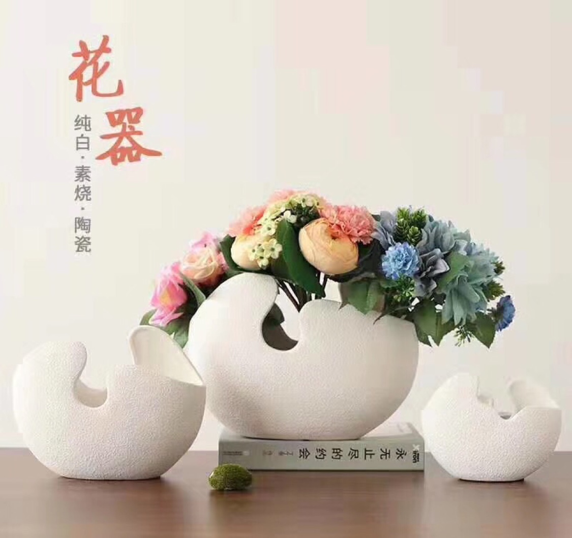铜钱草水培花盆陶瓷创意绿萝水养植物器皿花盆容器