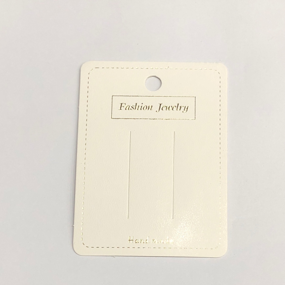 Manufacturers direct paper card jewelry packaging customized pear clip 7.5*10