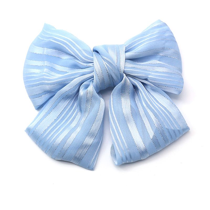 Runte's new super sweet and ethereal large bow hairpin for women, strawberry fabric spring hairpin wholesale Application Scenario