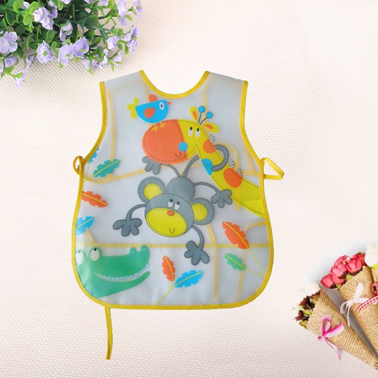 绑带  围兜白底实物图