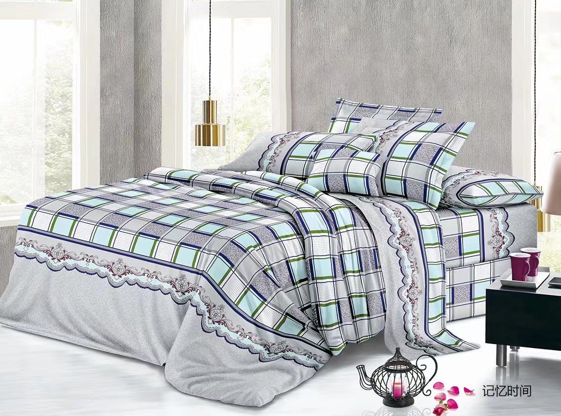 2020 New Factory Direct Bedding Three-Piece Set 70G200*230 Flower Language Fairy details Picture