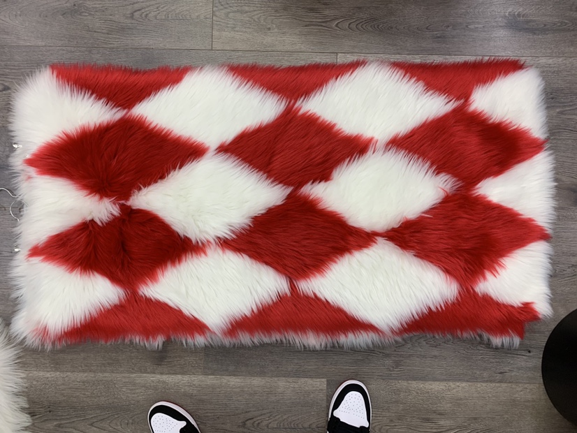 Ribbed Mosaic home decoration mat thumbnail