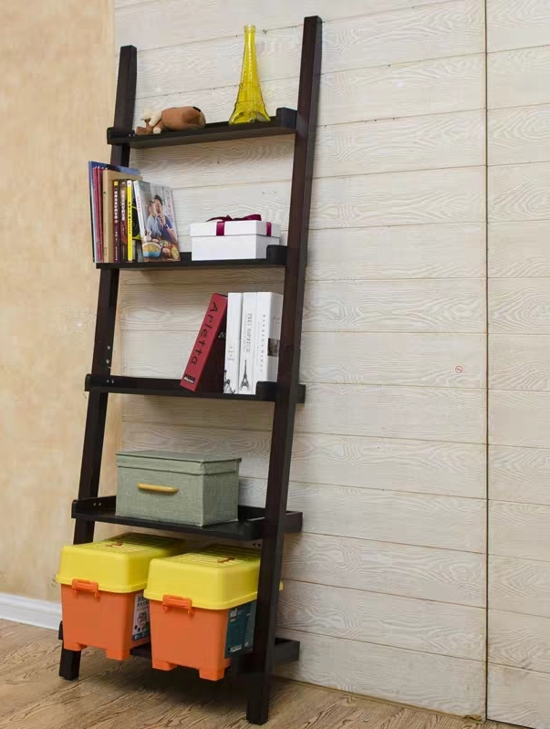 Solid wood room storage, bedroom, living room, wall rack, partition, corner rack, flower stand, decorative rack, A702 details Picture