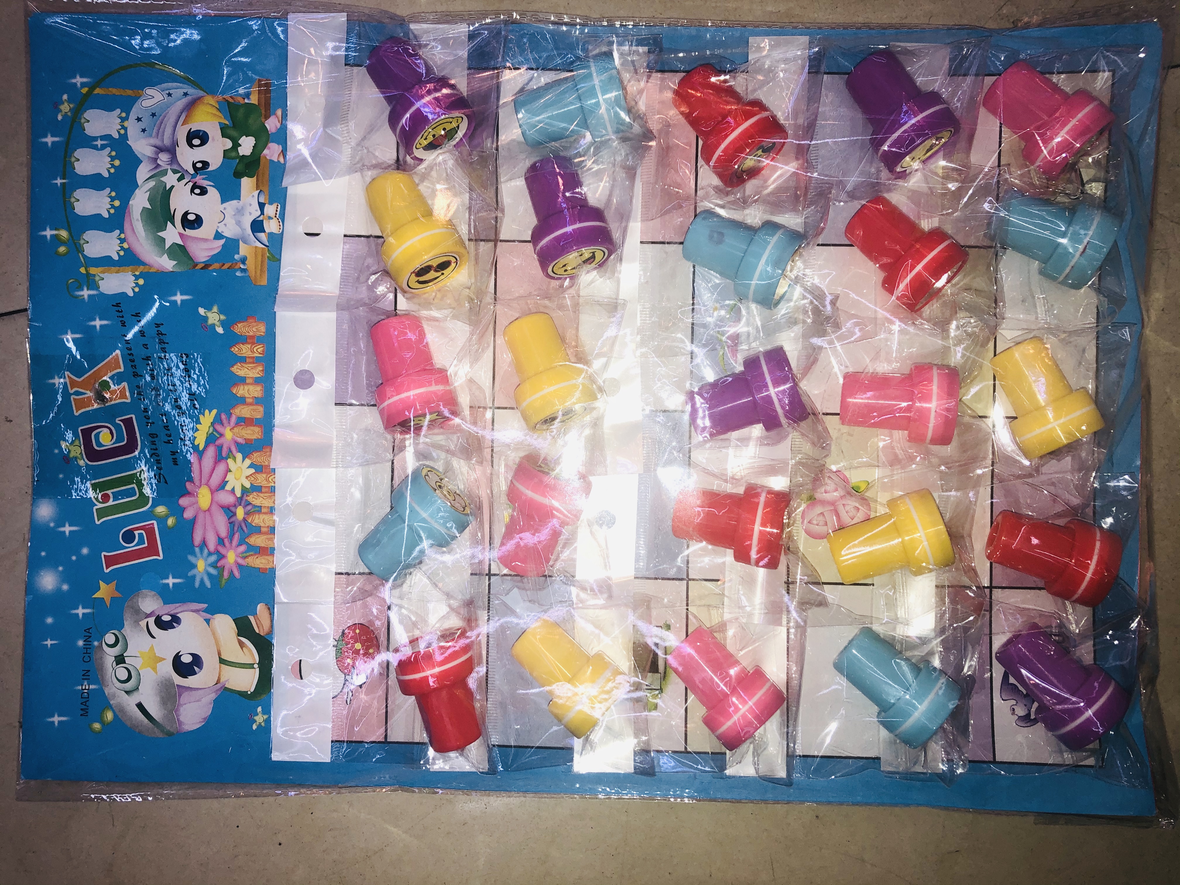 印章，圆印章，大壳印章，儿童玩具印章，笑脸印章，赠送印章详情图3