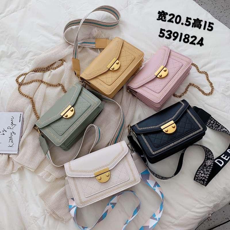 2020新款女包潮流网红流行织带包