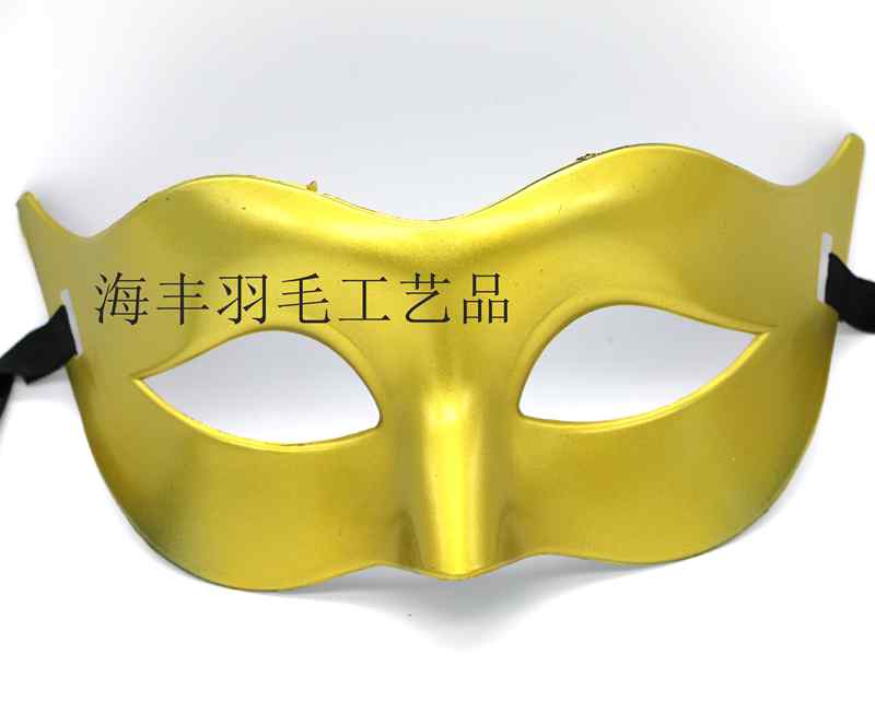 佐罗面具半脸金色眼罩无尖小美女面具