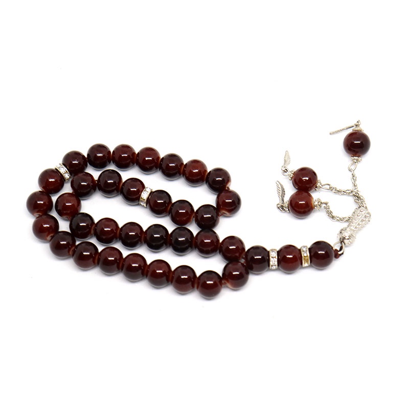 Focus on The Muslim rosary lacquer painting 33 pieces of multi-color optional support mixed color wholesale manufacturers direct thumbnail